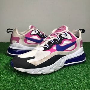Nike Air Max 270 React CI3899100 White Black Pink